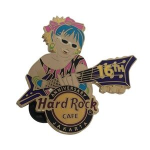 Jakarta Anniversary 16th Rocker Cafe Pin